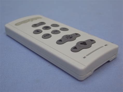 Disconnect from power supply at switch before working on remote control receiver or ceiling fan. . Fanimation remote control kujce10711